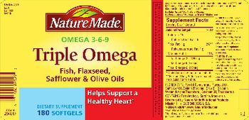 Nature Made Triple Omega - supplement