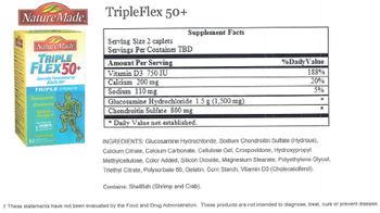 Nature Made TripleFlex 50+ - supplement