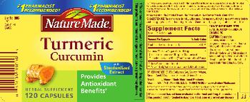 Nature Made Turmeric Curcumin - herbal supplement