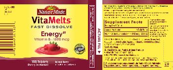 Nature Made VitaMelts Energy Mixed Berry - supplement