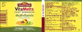 Nature Made VitaMelts Multivitamin Tropical Fruit - supplement
