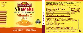 Nature Made VitaMelts Vitamin C 60 mg Juicy Orange - supplement