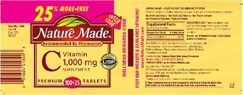 Nature Made Vitamin C 1,000 mg - 