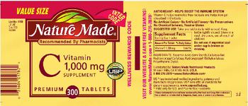 Nature Made Vitamin C 1,000 mg Supplement - 