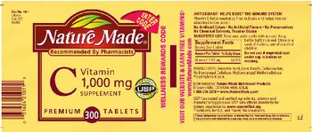 Nature Made Vitamin C 1,000 mg Supplement - 