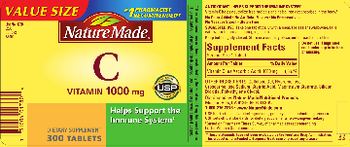 Nature Made Vitamin C 1000 mg - supplement