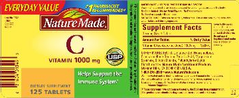 Nature Made Vitamin C 1000 mg - supplement