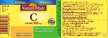 Nature Made Vitamin C 500 mg - supplement