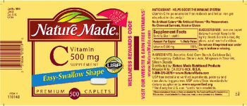 Nature Made Vitamin C 500 mg Supplement - 