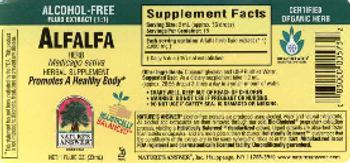 Nature's Answer Alfalfa Herb - herbal supplement