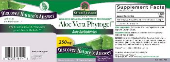Nature's Answer Aloe Vera Phytogel 250 mg - supplement