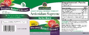 Nature's Answer Antioxidant Supreme - supplement