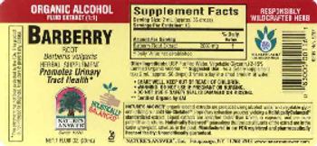 Nature's Answer Barberry Root - herbal supplement