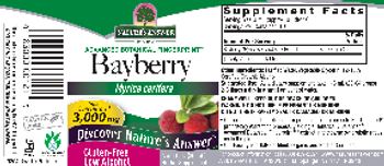 Nature's Answer Bayberry 3,000 mg - herbal supplement