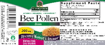 Nature's Answer Bee Pollen 200 mg - supplement