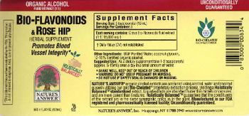 Nature's Answer Bio-Flavonoids & Rose Hip - herbal supplement
