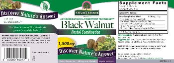 Nature's Answer Black Walnut 1,500 mg - supplement