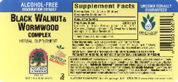 Nature's Answer Black Walnut & Wormwood Complex Alcohol-Free - herbal supplement