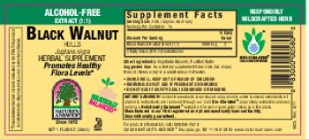 Nature's Answer Black Walnut Hulls Alcohol-Free - herbal supplement