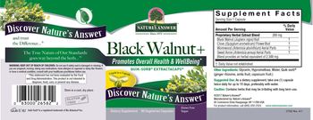 Nature's Answer Black Walnut + - supplement