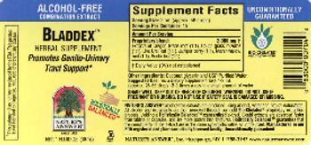 Nature's Answer Bladdex - herbal supplement