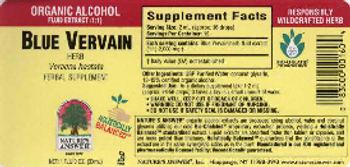 Nature's Answer Blue Vervain Herb - herbal supplement