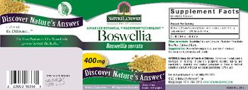 Nature's Answer Boswellia 400 mg - supplement