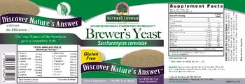 Nature's Answer Brewer's Yeast - supplement