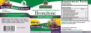 Nature's Answer Broncitone 900 mg - 