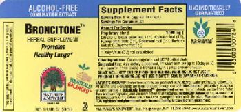 Nature's Answer Broncitone - herbal supplement