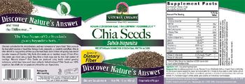 Nature's Answer Chia Seeds - supplement