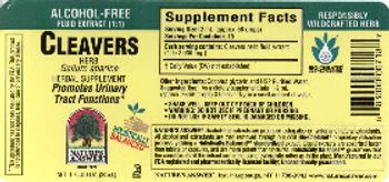 Nature's Answer Cleavers Herb - herbal supplement