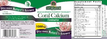 Nature's Answer Coral Calcium 1000 mg - supplement