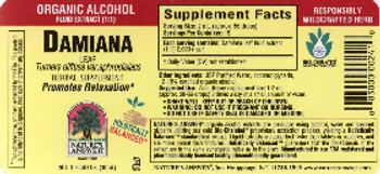 Nature's Answer Damiana Leaf - herbal supplement