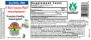 Nature's Answer E-Kid-Nacea Plus - herbal supplement