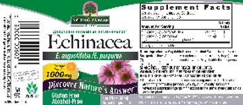 Nature's Answer Echinacea 1,000 mg Orange Flavor - herbal supplement