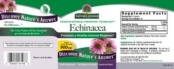 Nature's Answer Echinacea 900 mg - supplement