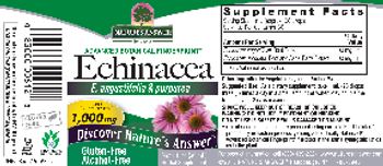 Nature's Answer Echinacea Alcohol-Free - herbal supplement