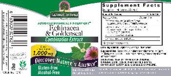 Nature's Answer Echinacea & Goldenseal 1,000 mg - herbal supplement