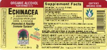 Nature's Answer Echinacea - herbal supplement