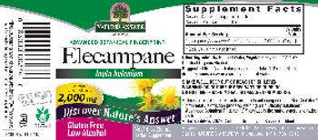 Nature's Answer Elecampane 2,000 mg - herbal supplement