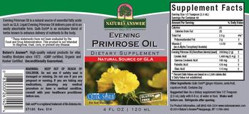 Nature's Answer Evening Primrose Oil - supplement