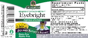 Nature's Answer Eyebright 2,000 mg Alcohol-Free - herbal supplement