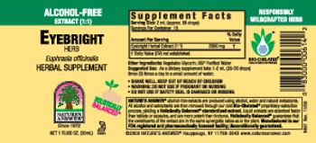 Nature's Answer Eyebright Herb Alcohol-Free - herbal supplement