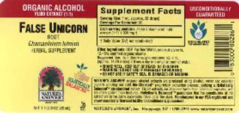 Nature's Answer False Unicorn Root - herbal supplement