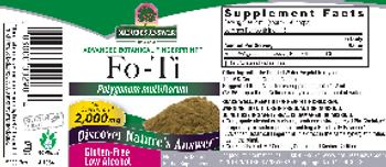 Nature's Answer Fo-Ti 2,000 mg - herbal supplement