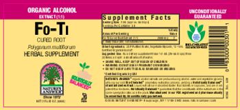 Nature's Answer Fo-Ti Cured Root - herbal supplement