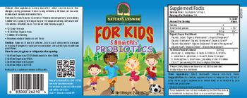 Nature's Answer For Kids 5 Billion CFU's Probiotics - probiotics