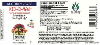 Nature's Answer For Kids Kid-B-Well - herbal supplement
