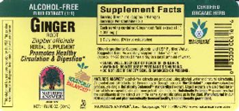 Nature's Answer Ginger Root Alcohol-Free - herbal supplement